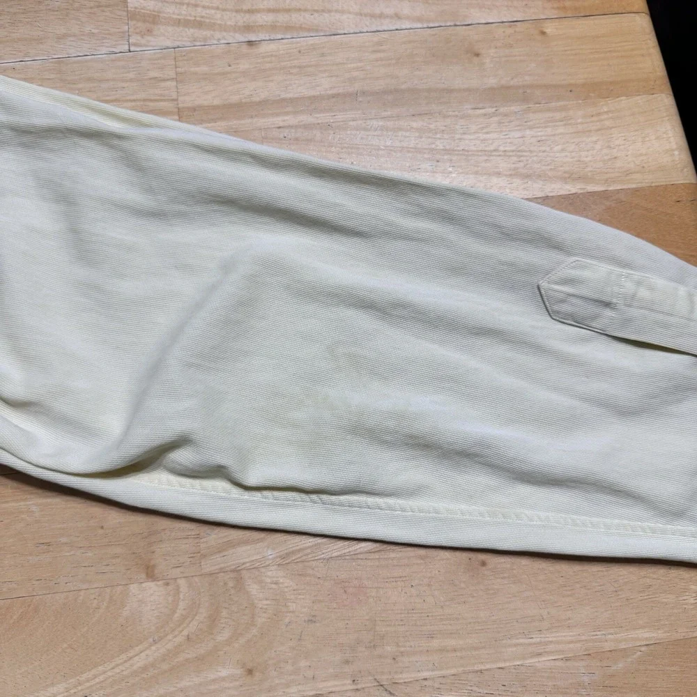 Polo Ralph Lauren Men's Andrew Shirt Pastel Yellow Cotton Button Up Size 16-34